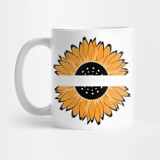 Little Aesthetic Sunflower Mug